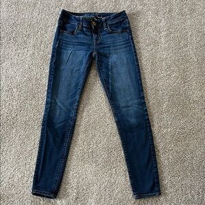 Women’s American Eagle Super Stretch Dark Blue Jegging Jeans